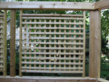 Custom Jumbo Lattice Privacy Screen/Planting Screen