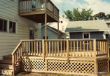 Pressure Treated Deck with Balcony Deck