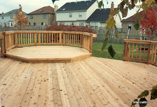 Octagon Eating Area on Cedar Deck