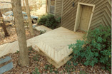 Portico Deck and Stairs