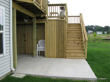 Storage Area Under Deck